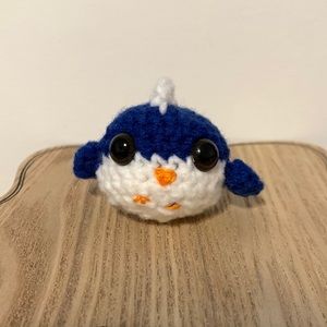 Mini Handmade Amigurumi Crochet Mohawk Bird